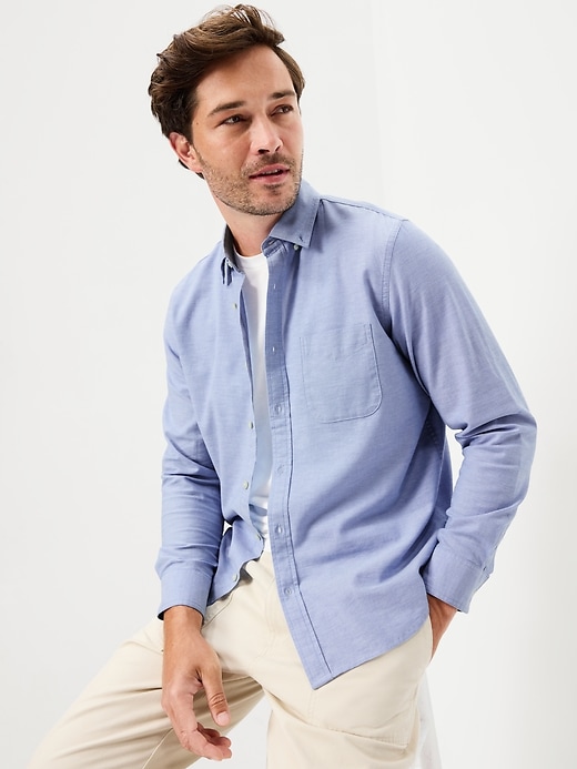 L'image numéro 3 présente Chemise Oxford coupe classique