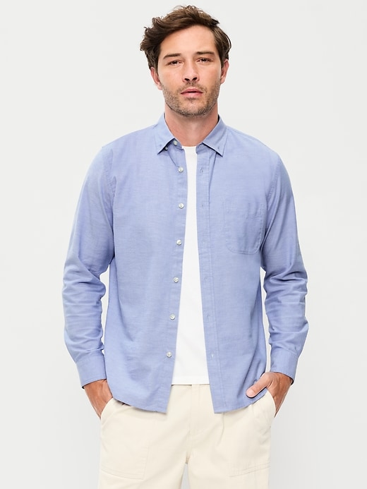 L'image numéro 1 présente Chemise Oxford coupe classique