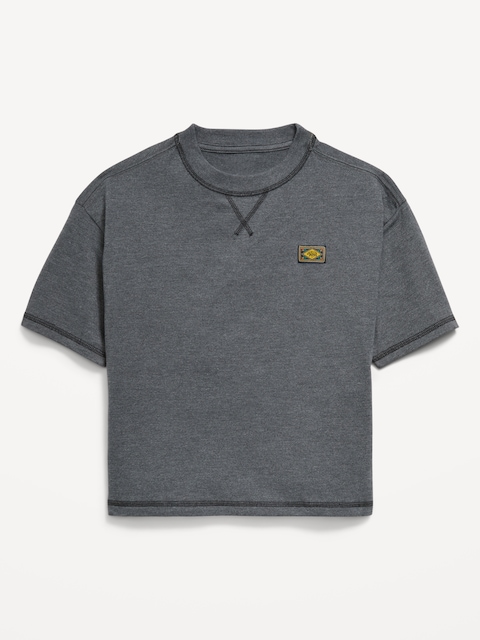 T-SHIRT DROIT SURDIMENSIONNÉ À MANCHES COURTES POUR GARÇON