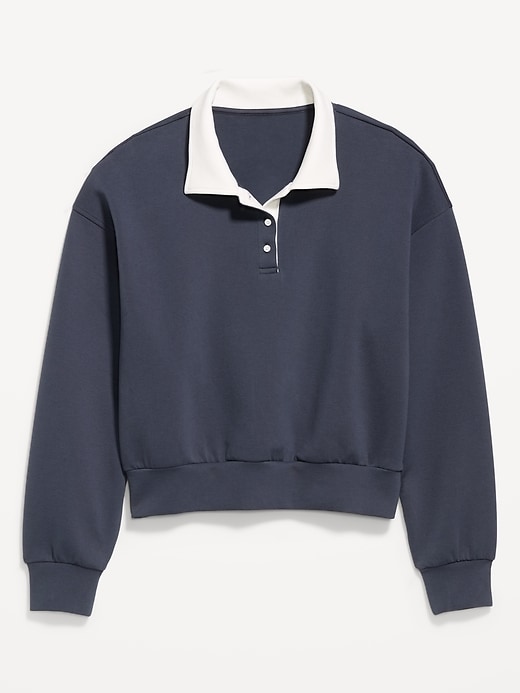 L'image numéro 5 présente Polo en Molleton dynamique piqué