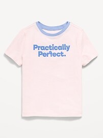Image number 1 showing, Short-Sleeve Graphic T-Shirt for Toddler Girls