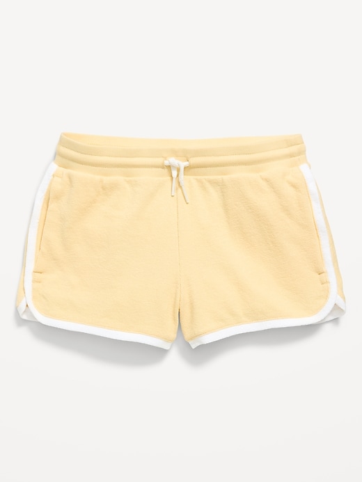 Image number 3 showing, Dolphin-Hem Terry Shorts for Girls