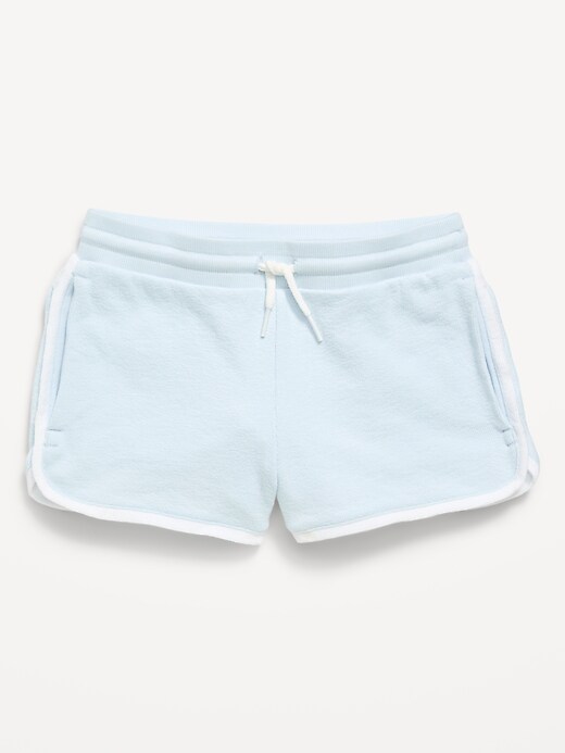 Image number 4 showing, Dolphin-Hem Terry Shorts for Girls