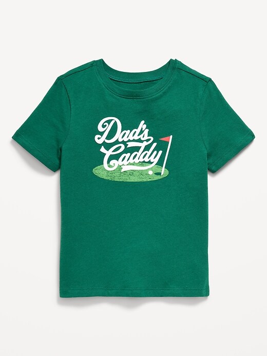 Image number 1 showing, Short-Sleeve Unisex Graphic T-Shirt for Toddler
