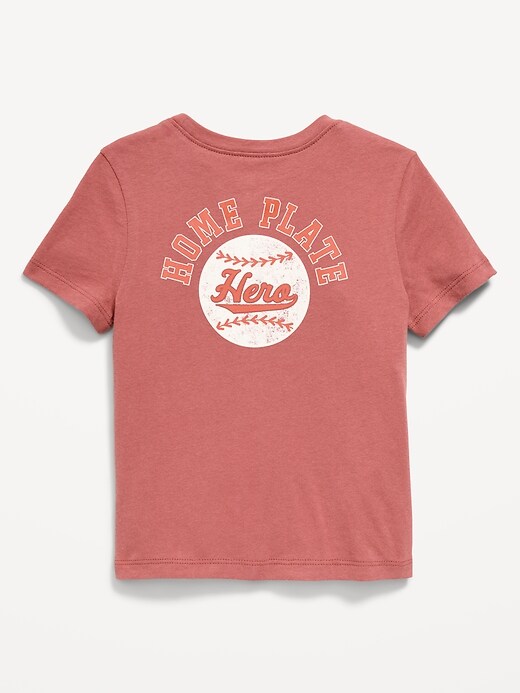 Image number 2 showing, Short-Sleeve Unisex Graphic T-Shirt for Toddler