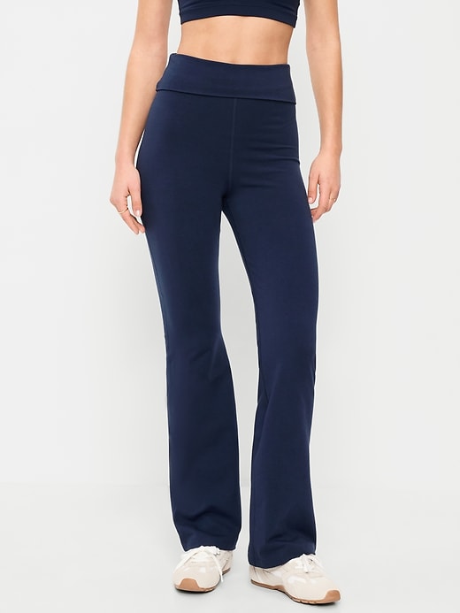 Image number 1 showing, High-Waisted PowerChill Bootcut Leggings