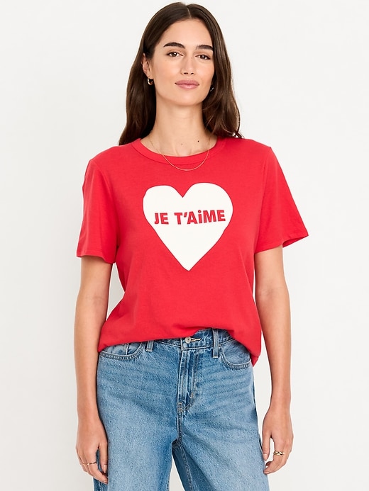 Image number 1 showing, EveryWear Crew-Neck Graphic T-Shirt