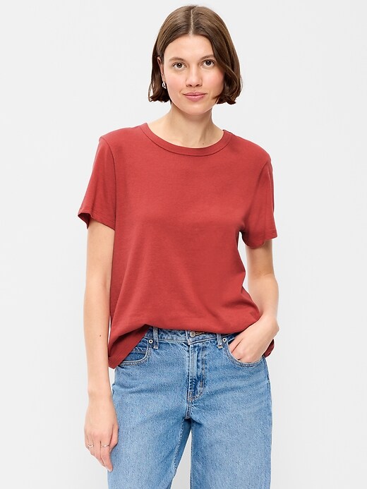 Image number 1 showing, EveryWear Crew-Neck T-Shirt