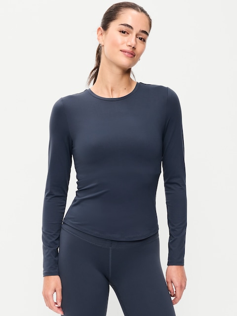 StudioSmooth Short-Sleeve Base Layer Top