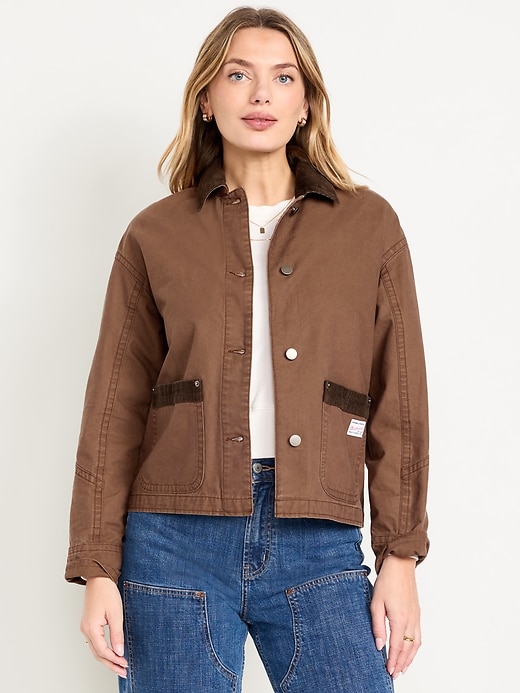 Image number 1 showing, Canvas Barn Jacket