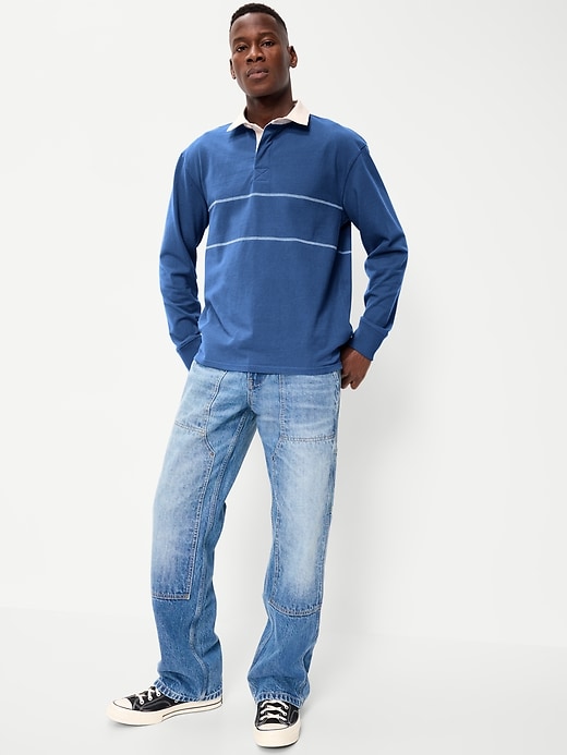 L'image numéro 3 présente Polo de rugby aux couleurs contrastées