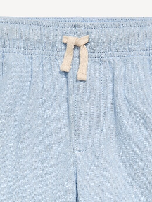 Image number 3 showing, Knee Length Linen-Blend Dock Shorts for Boys