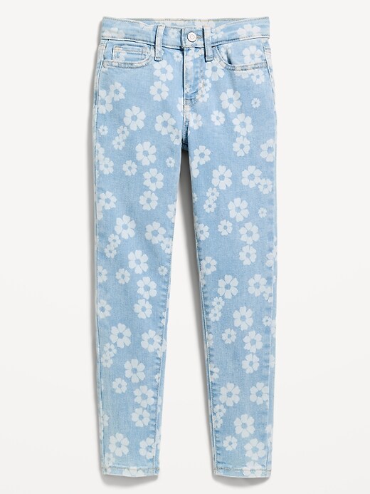 Image number 1 showing, High-Waisted Rockstar 360° Stretch Jeggings for Girls