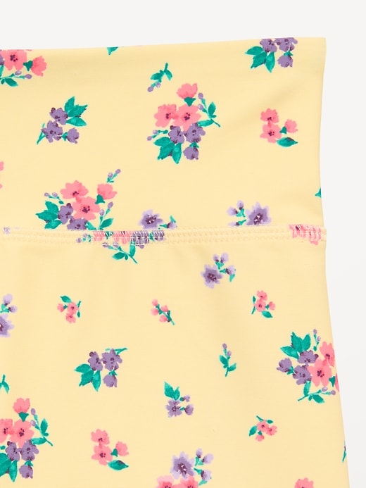 Image number 6 showing, High-Waisted PowerSoft 7/8-Length Leggings for Girls