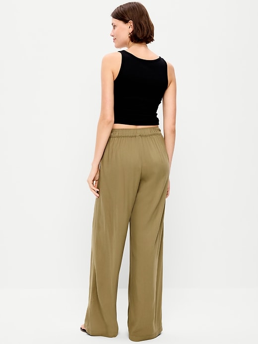 Image number 3 showing, High-Waisted Playa Wide-Leg Pants