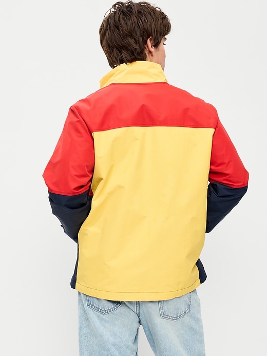 Image number 2 showing, Water-Resistant Relaxed Color-Block Jacket