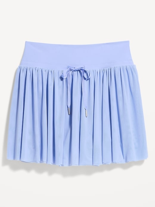 Image number 1 showing, High-Waisted Mesh Skort