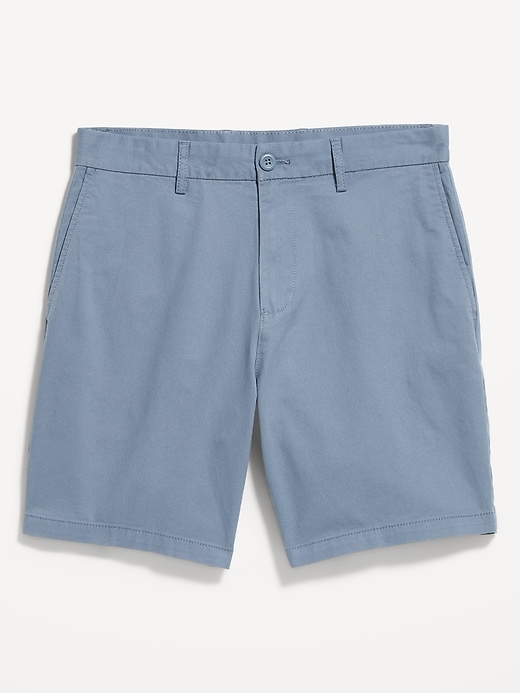 Image number 1 showing, Slim Built-In Flex Rotation Chino Shorts -- 5-inch inseam