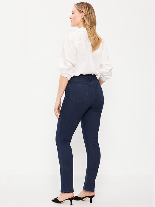 L'image numéro 7 présente Jean Rockstar super ajusté à taille haute