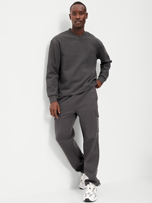 Image number 3 showing, Dynamic Fleece V-Neck Sweatshirt