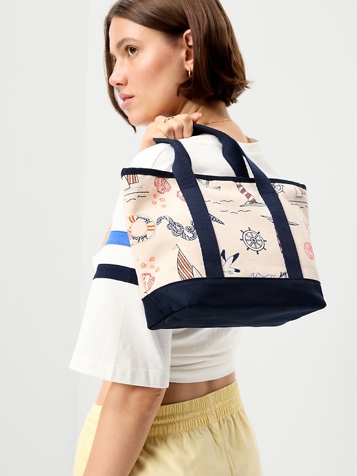 Image number 2 showing, Small Graphic Tote Bag