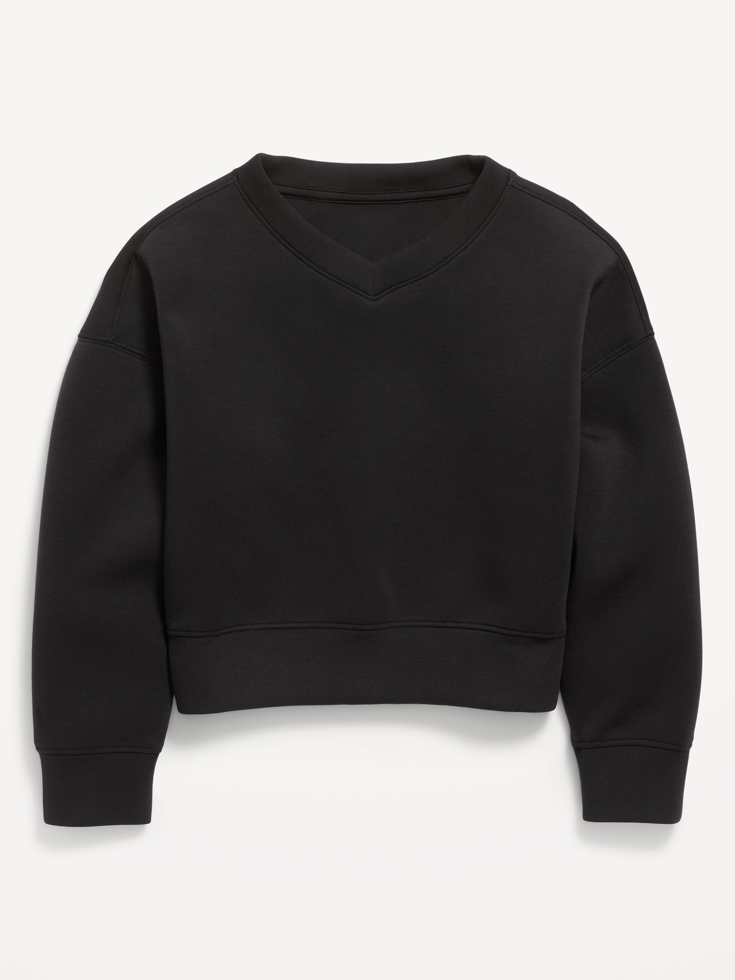 Bounce Fleece V-Neck Sweatshirt for Girls