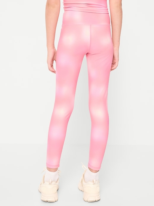 L'image numéro 2 présente Legging PowerSoft à taille haute longueur 7/8 pour fille