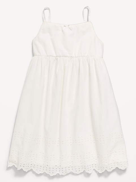 ROBE AJUSTÉE ET ÉVASÉE CÔTELÉE SANS MANCHES POUR FILLE