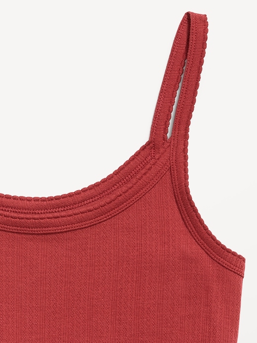 Image number 4 showing, Pointelle Cami Tank Top