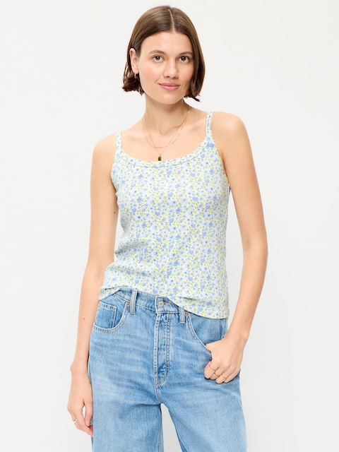 Pointelle Cami Tank Top