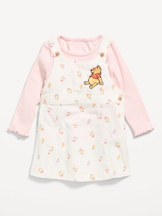 Image number 1 showing, Disney© Long-Sleeve T-Shirt and Dress Set for Baby