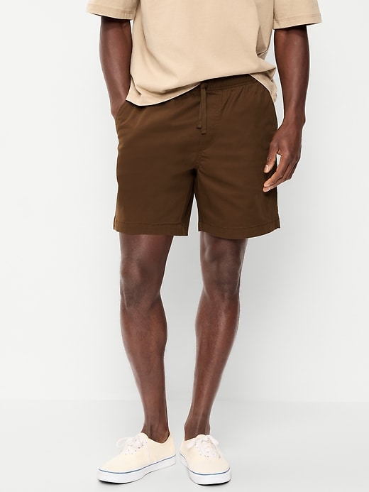 Image number 2 showing, Twill Jogger Shorts -- 7-inch inseam