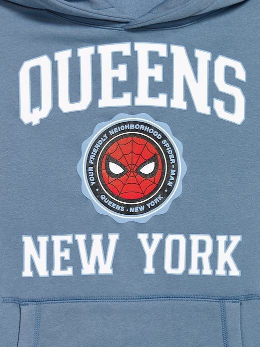 Image number 4 showing, Old Navy x Marvel Spider-Man Popover Hoodie for Men