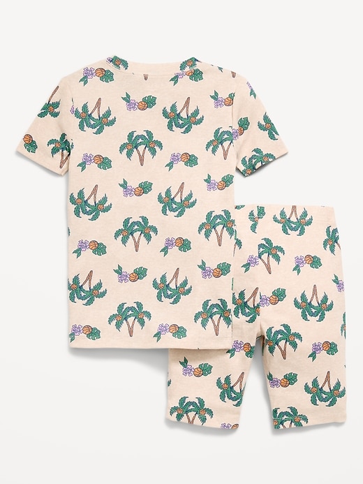 L'image numéro 2 présente Pyjama ajusté à imprimé unisexe pour enfant