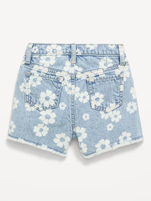 Image number 2 showing, Ripped Frayed-Hem Jean Shorts for Toddler Girls