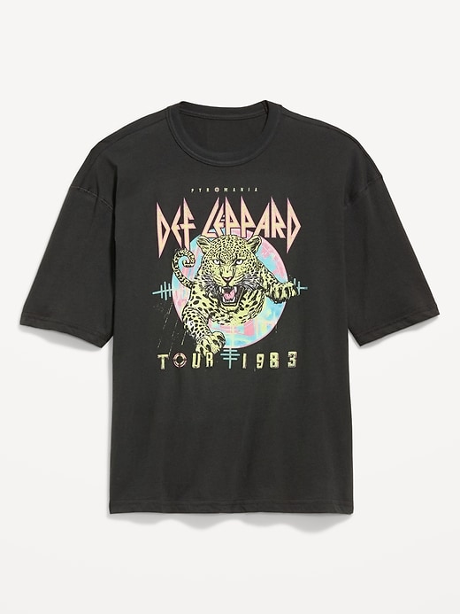 L'image numéro 1 présente T-shirt court à imprimé sous licence de la culture pop