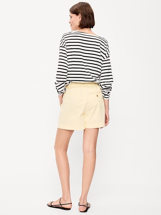 Image number 3 showing, High-Waisted OGC Chino Shorts -- 6-inch inseam