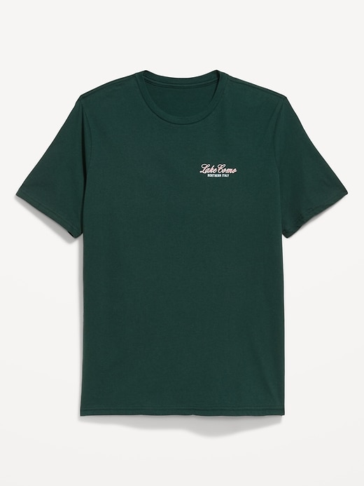 L'image numéro 1 présente T-shirt à imprimé