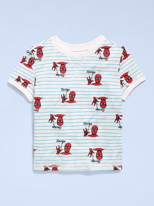 Image number 2 showing, Old Navy x Marvel Spider-Man Graphic Ringer T-Shirt for Toddler Boys