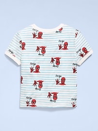 Image number 3 showing, Old Navy x Marvel Spider-Man Graphic Ringer T-Shirt for Toddler Boys