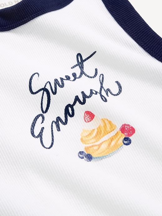 Image number 3 showing, Graphic Snug Crop Tank Top