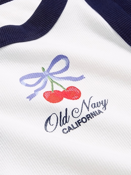 Image number 2 showing, Snug Ribbed Crop Tank Top