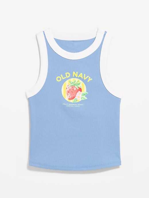 Image number 3 showing, Snug Ribbed Crop Tank Top