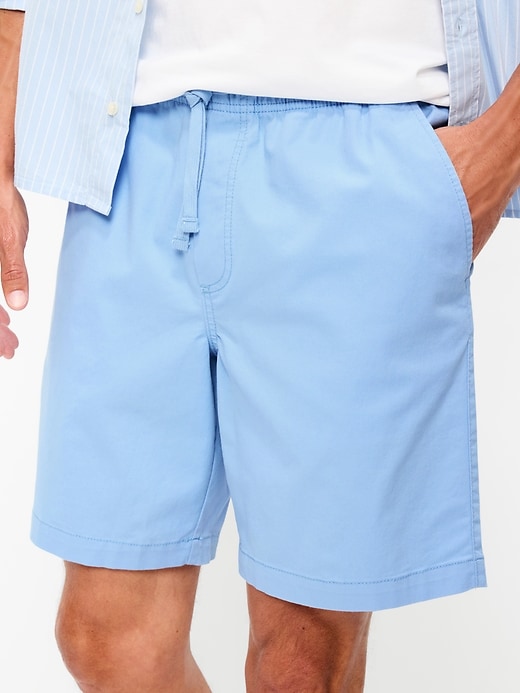 Image number 4 showing, Twill Jogger Shorts -- 7-inch inseam