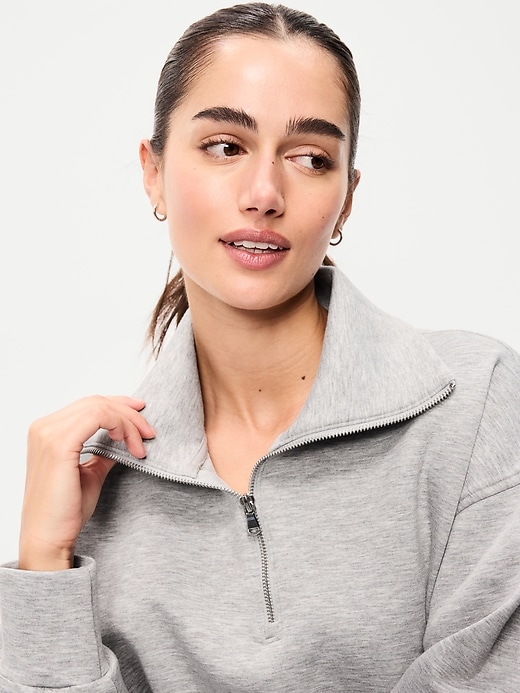 Image number 5 showing, Bounce Fleece Half-Zip Pullover Sweatshirt