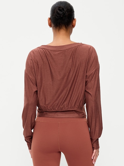 Image number 2 showing, CloudMotion Boatneck Top