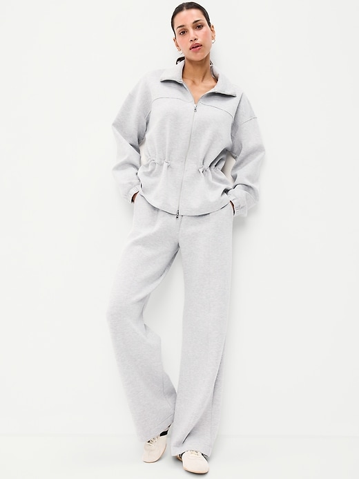 Image number 3 showing, Bounce Fleece Full-Zip Cinched Sweatshirt