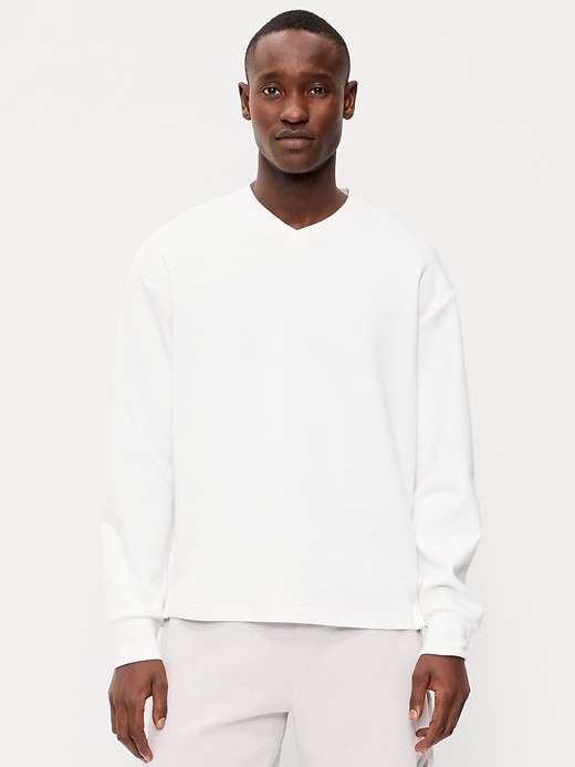 Image number 1 showing, Dynamic Fleece V-Neck Sweatshirt