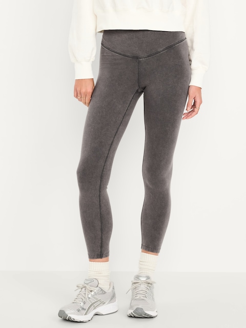 High-Waisted PowerChill 7/8 Cotton Leggings