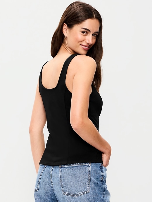 Image number 2 showing, Sleeveless Button-Down Top